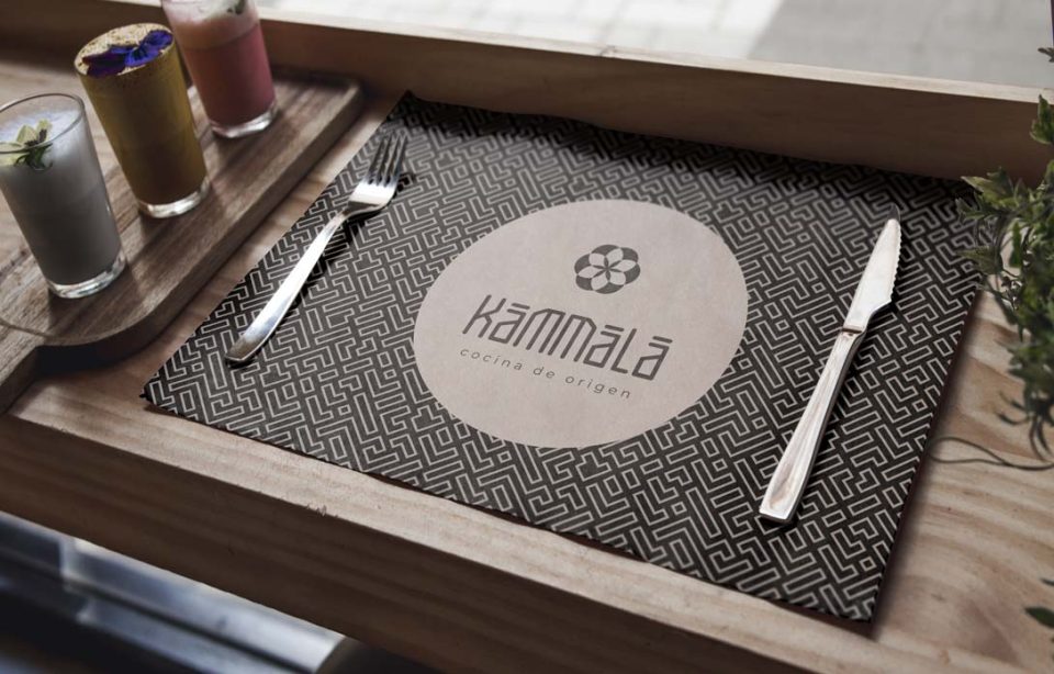 Kammala Restaurante en Rota Diseño de Logo