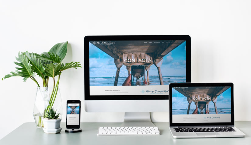 mar de creatividad diseño web y logotipo branding el puerto de santa maría