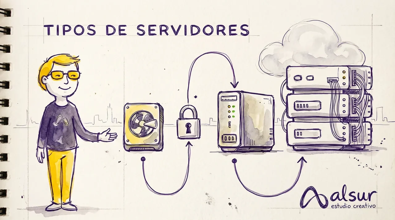 Tipos de Servidores Web en el Mercado 2026 Al Sur Estudio