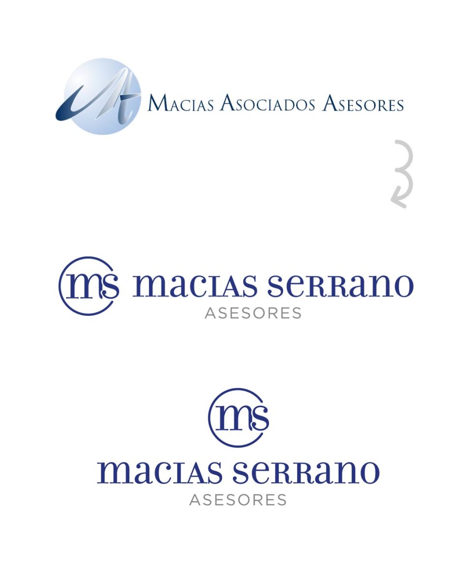 Macias Serrano Asesores Restyling y Campaña de Publicidad Restyling de logo