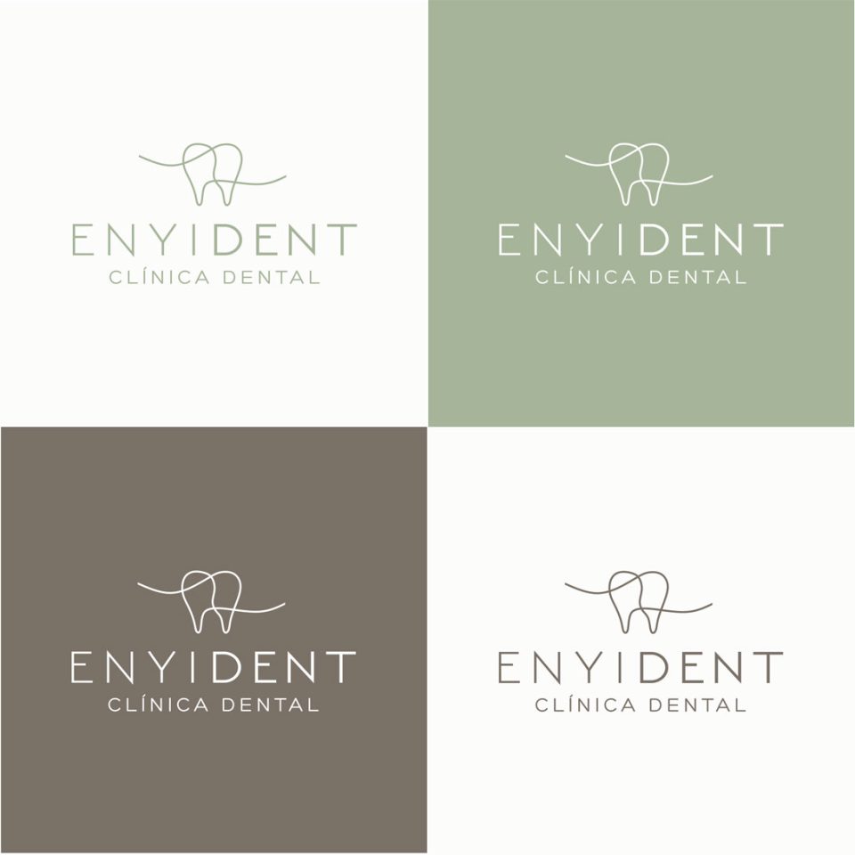 Enyident Clínica Dental Nuevo Logo Al Sur Estudio